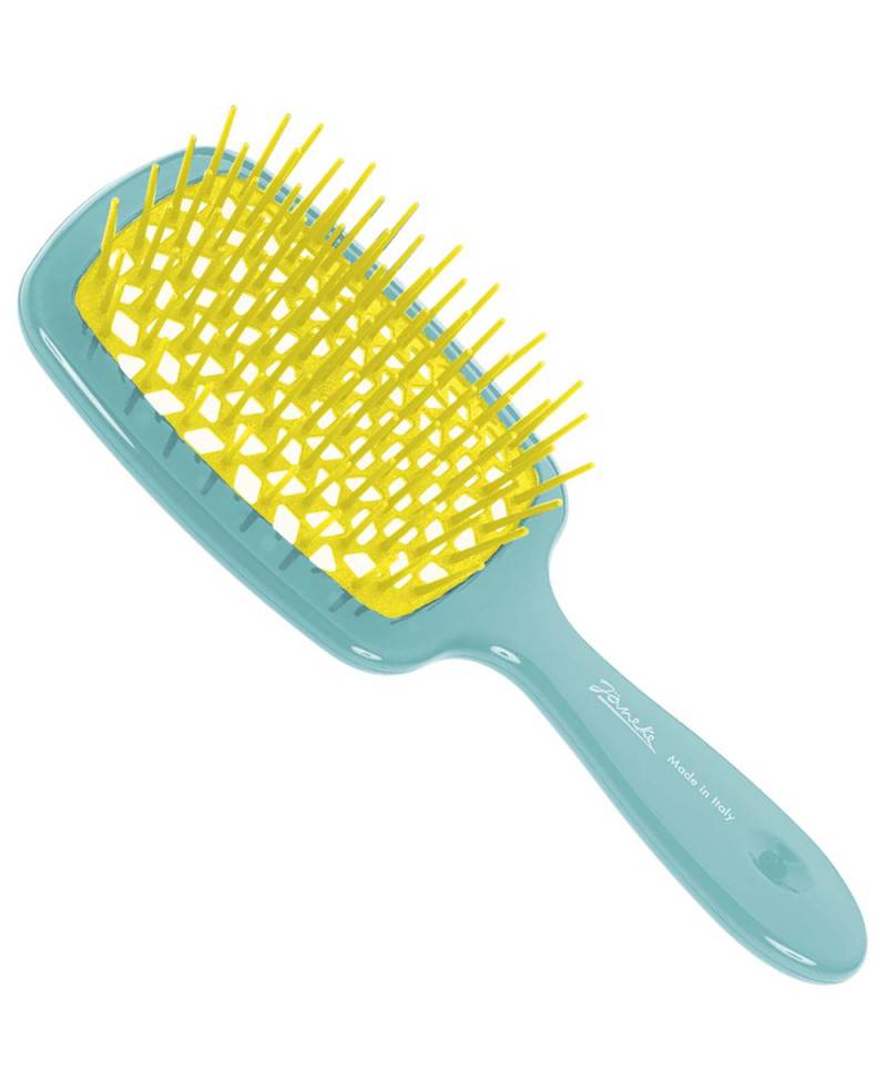 Janeke Spazzola Superbrush colore Turchese e Giallo – 86SP226 TSE Consegna Veloce