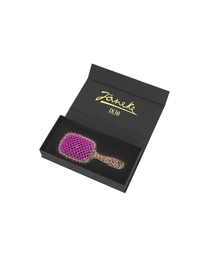 Janeke Scatola Regalo con Spazzola Superbrush maculata con cuscino fuchsia - Cod. SCA25 Saldi