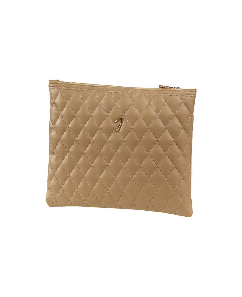 Janeke Astuccio grande trapuntato cuoio - Cod. A6130VT CUO Moda
