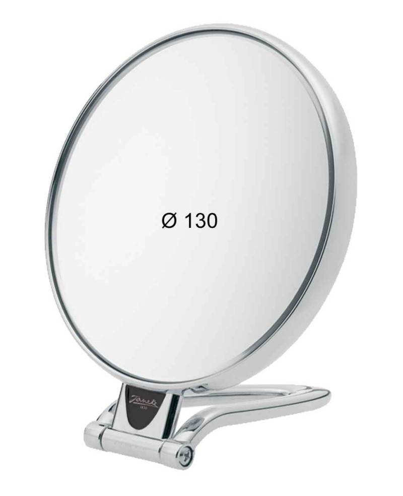 Janeke Specchio da tavolo argento, con ingrandimento x6, diametro 13 cm - cod. CR446.6 Qualità Garantita