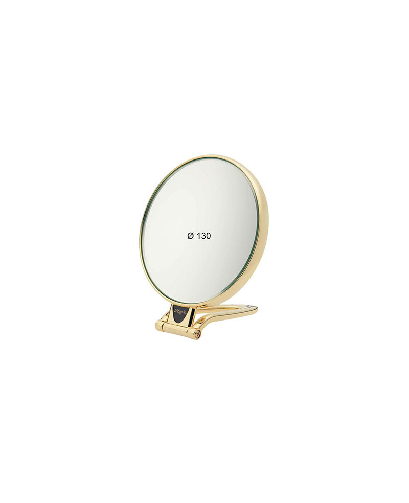 Janeke Specchio dorato da tavolo, con ingrandimento x3, diametro 13 cm - cod. AU446.3 Promozione Limitata