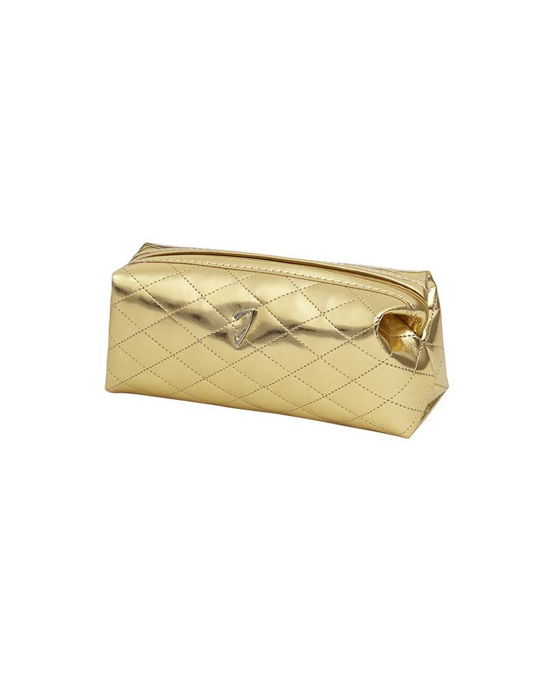 Janeke Portatrucchi tombolino trapuntato oro cm 20x9x6 - Cod. A1929VT 2025