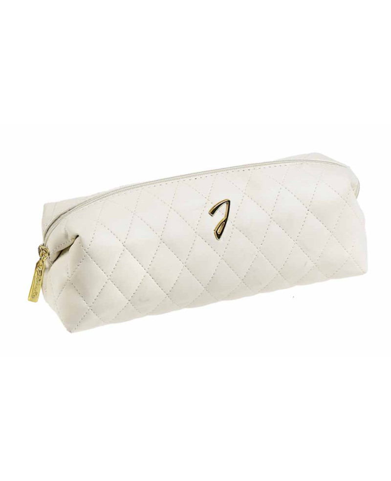 Janeke Portatrucchi tombolino trapuntato, beige - cod. A6129VT BEI Spedizione Gratuita