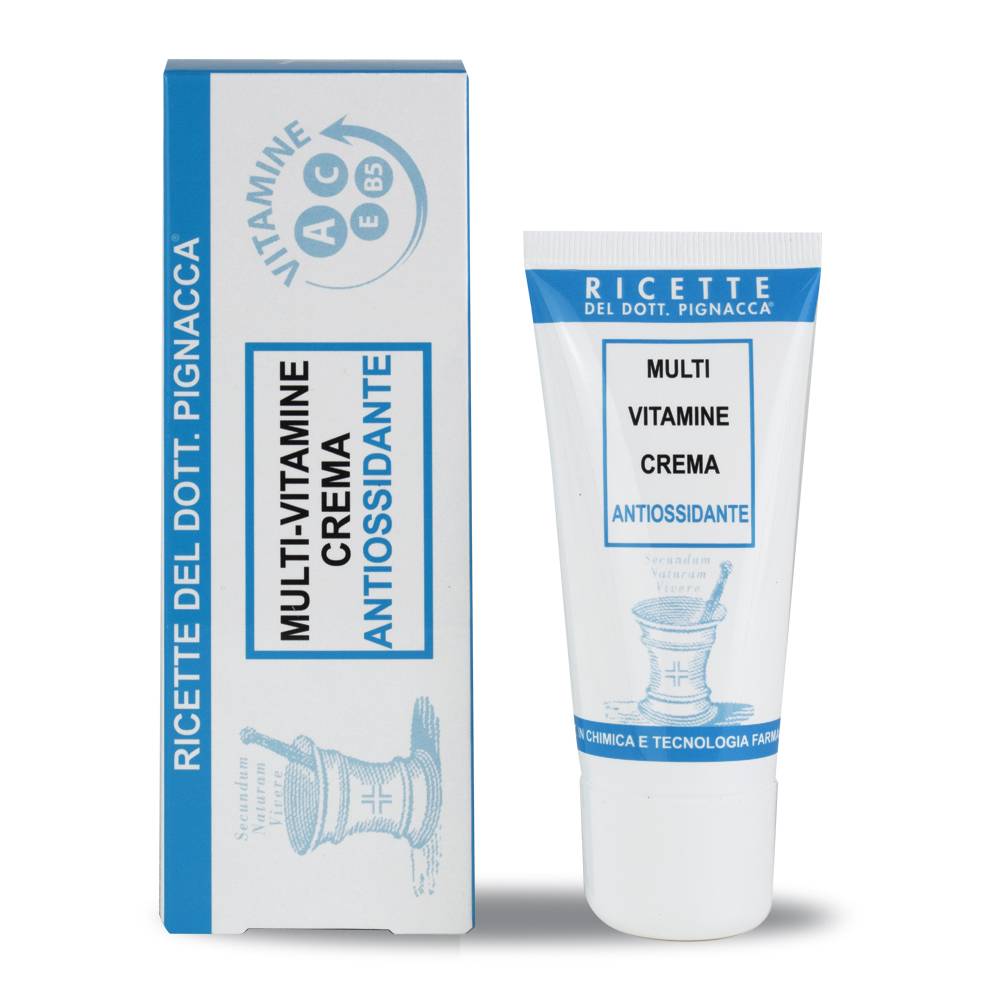 Pilogen Carezza MULTI VITAMINE Crema Antiossidante 50ml - Ricette del Dottor Pignacca