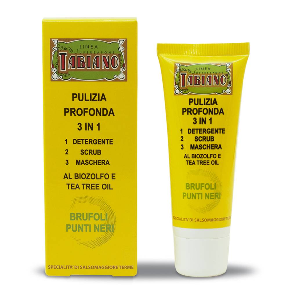 Pilogen Carezza Pulizia Profonda 3 in 1 75ml - Linea Supersapone Tabiano