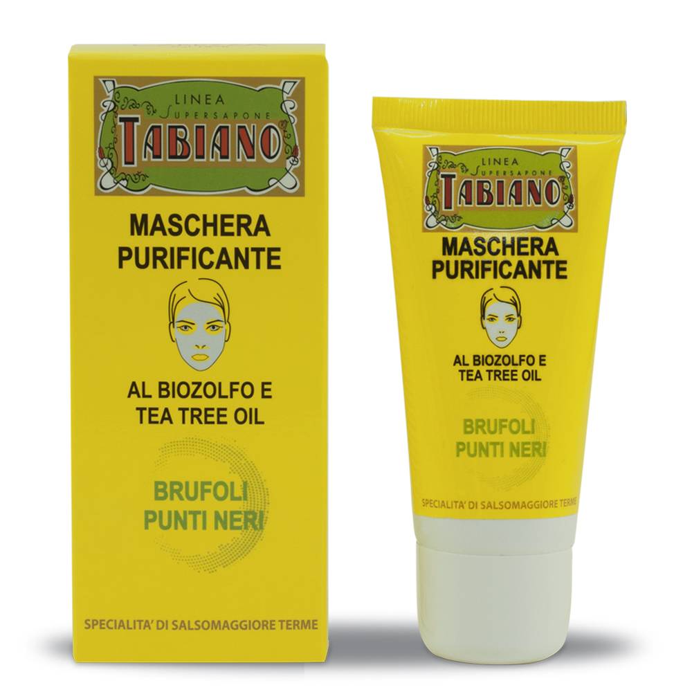 Pilogen Carezza Maschera Purificante 50ml - Linea Supersapone Tabiano