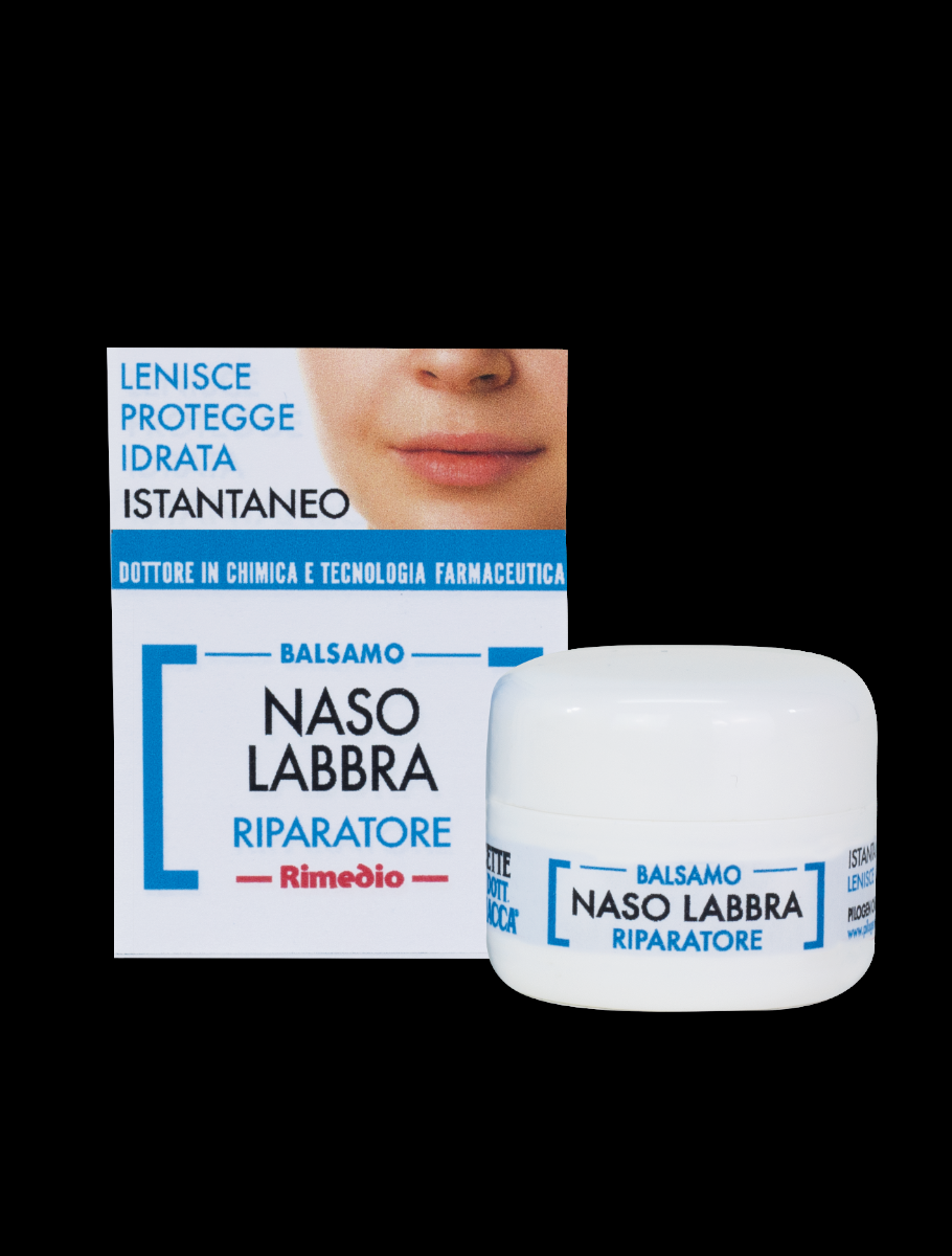 Pilogen Carezza Balsamo Riparatore Naso e Labbra 15ml - Ricette del Dott. Pignacca