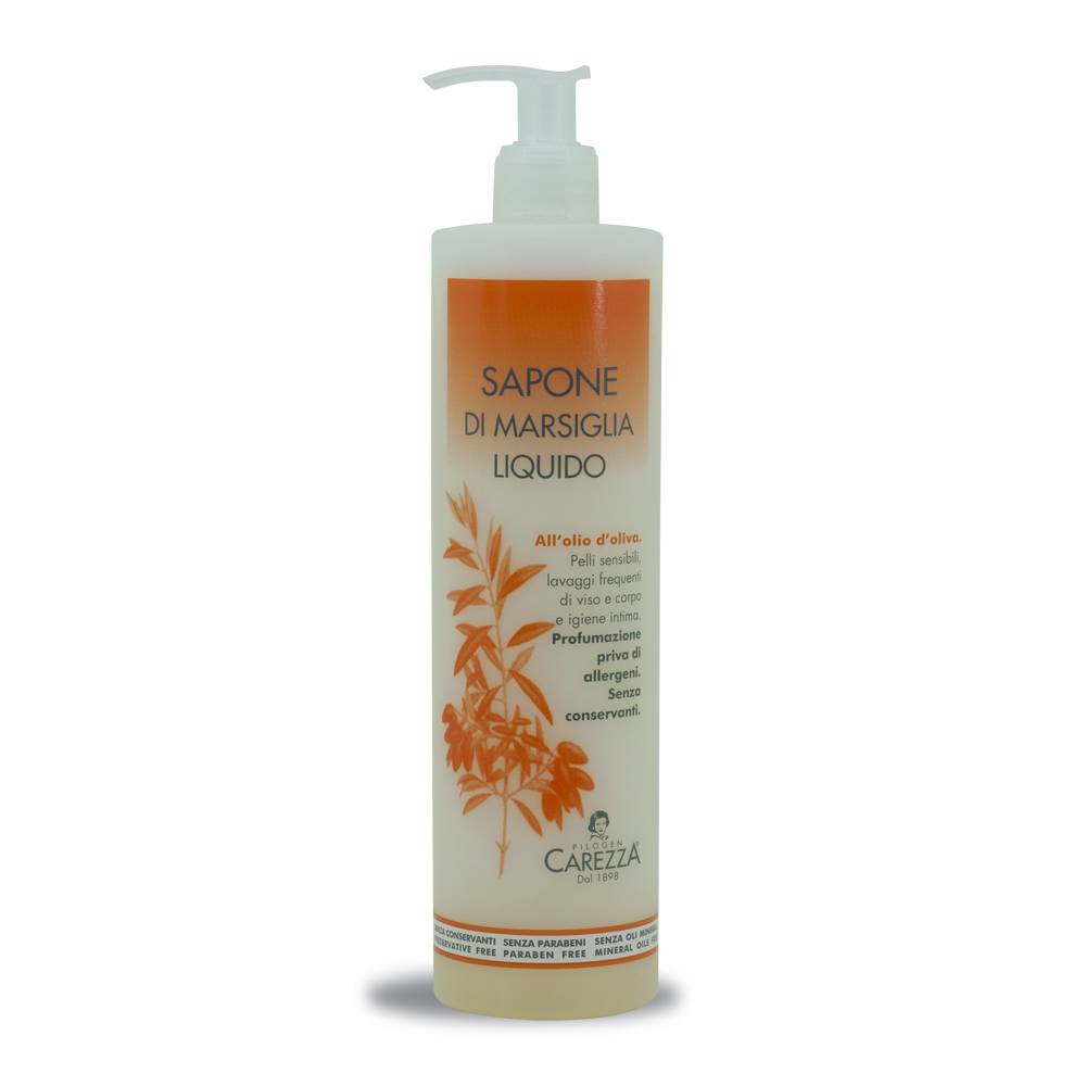 Pilogen Carezza Sapone di Marsiglia Liquido 500ml - Marsiglia Qualità