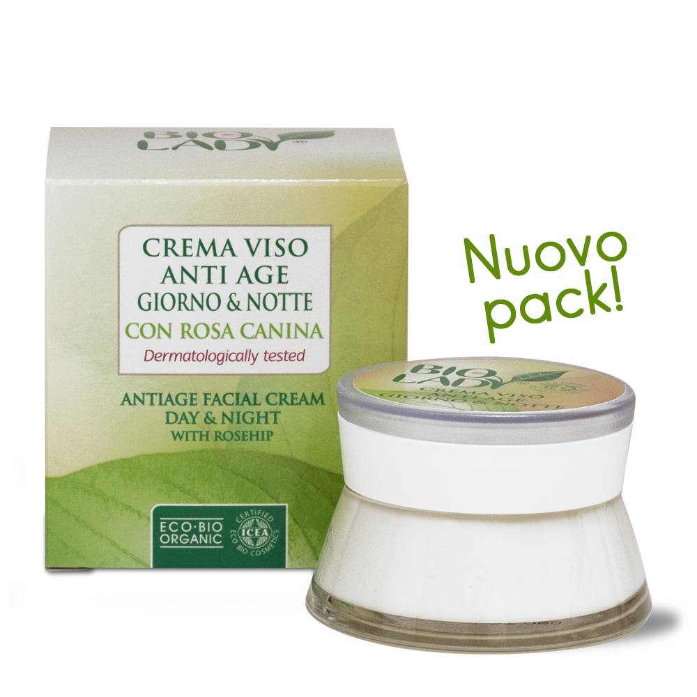 Pilogen Carezza Crema Viso Anti Age giorno e notte 50ml - Bio Lady Vendita