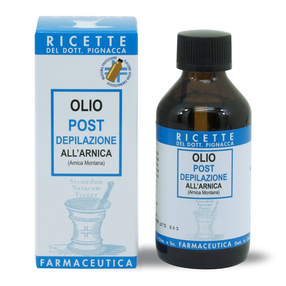 Pilogen Carezza Olio post depilazione all'arnica 100ml - Ricette del Dott. Pignacca