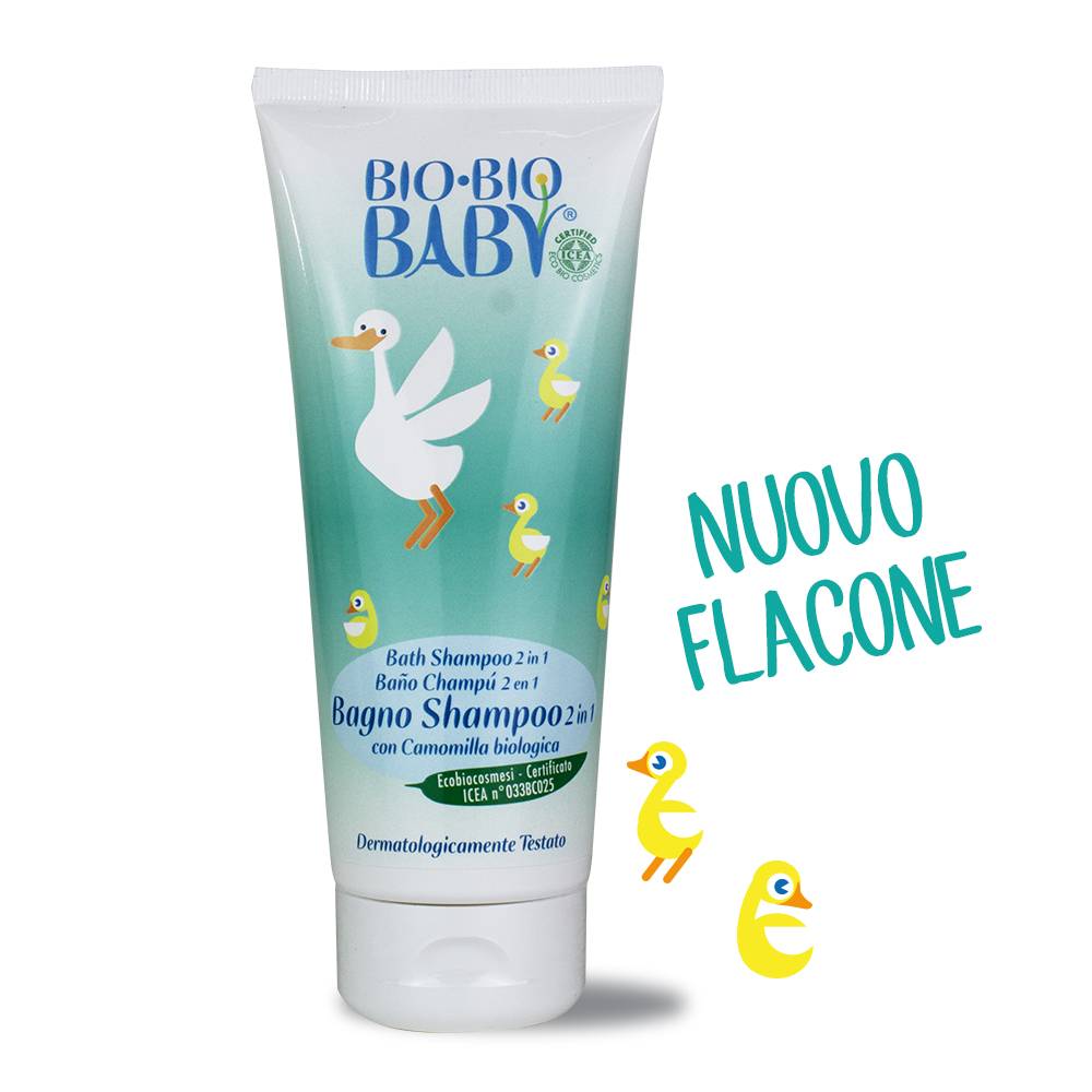 Pilogen Carezza Bagno Shampoo con Camomilla e Aloe Vera 200 ml - Bio Bio Baby Outlet