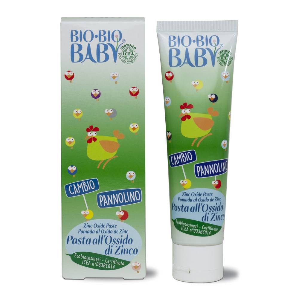 Pilogen Carezza Pasta all'Ossido di Zinco Cambio Pannolino 100ml - Bio Bio Baby