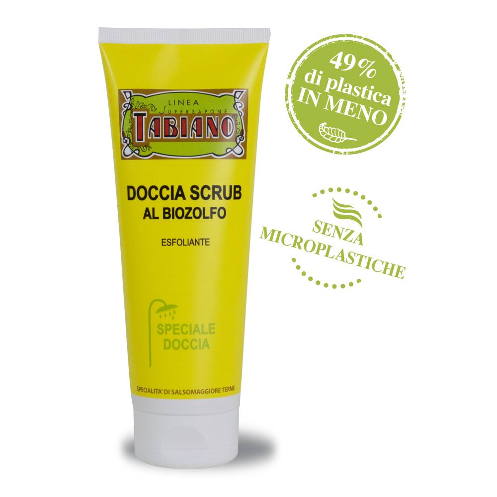 Pilogen Carezza Doccia Scrub Esfoliante 250ml - Linea Supersapone Tabiano