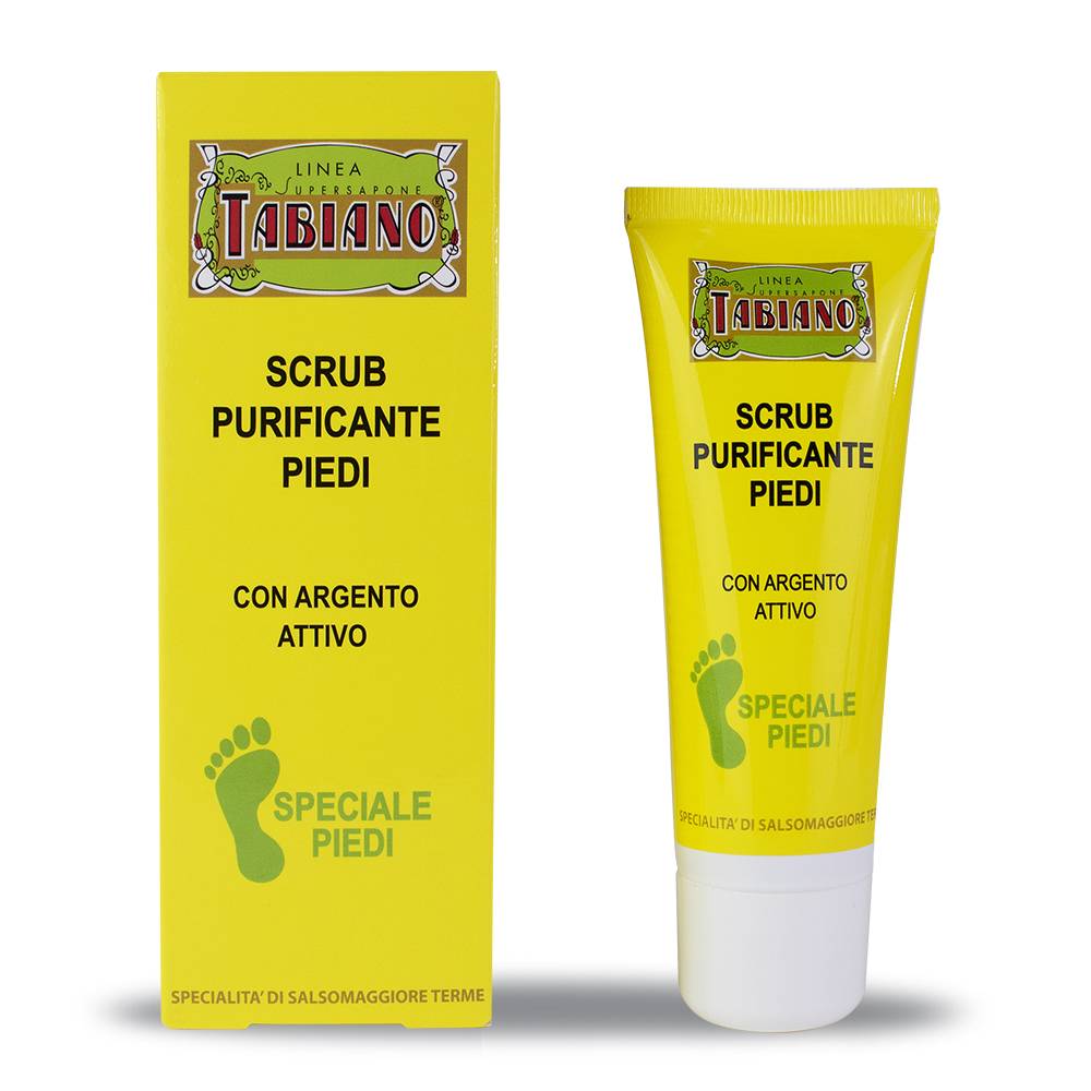 Pilogen Carezza Scrub Purificante Piedi 75ml - Linea Supersapone Tabiano