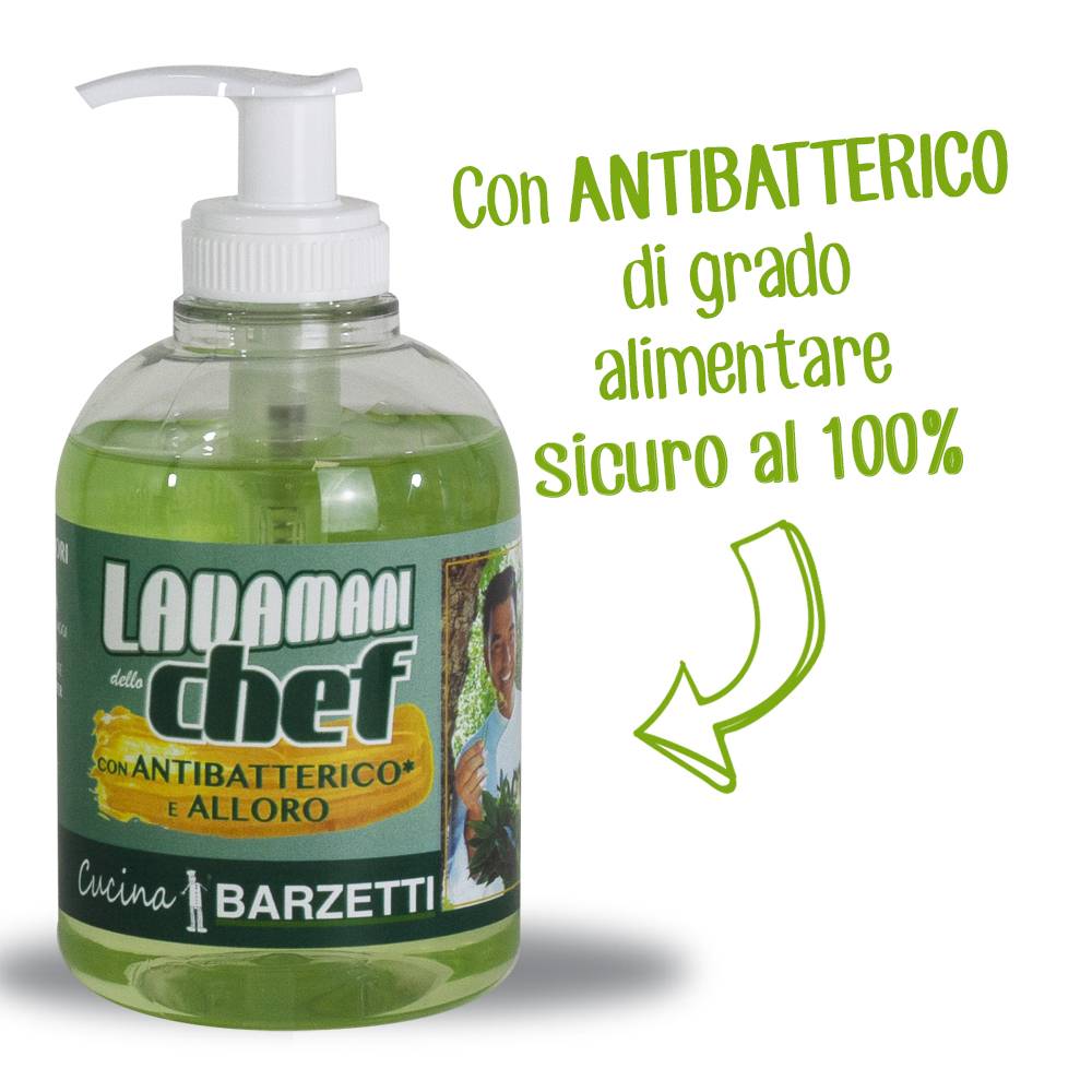 Pilogen Carezza Lavamani dello Chef all'Alloro 300ml Prezzo Ridotto