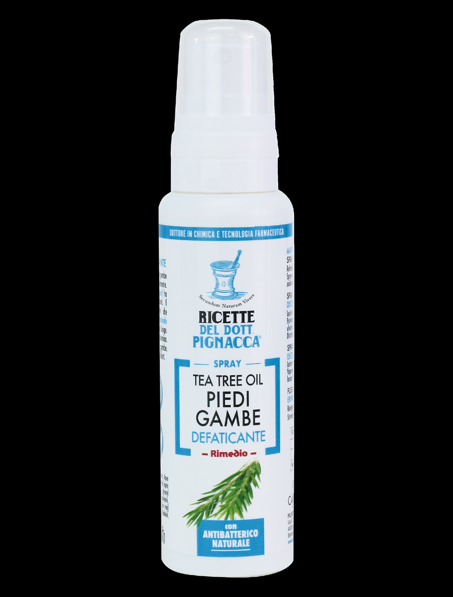 Pilogen Carezza Tea Tree Oil Spray per Piedi e Gambe 100ml - Ricette del Dott. Pignacca Hotsell