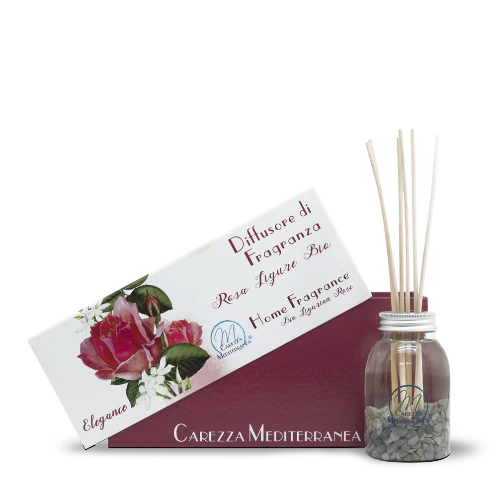 Pilogen Carezza Diffusore di Fragranza alla Rosa Ligure 180ml - Carezza Mediterranea I Più Venduti