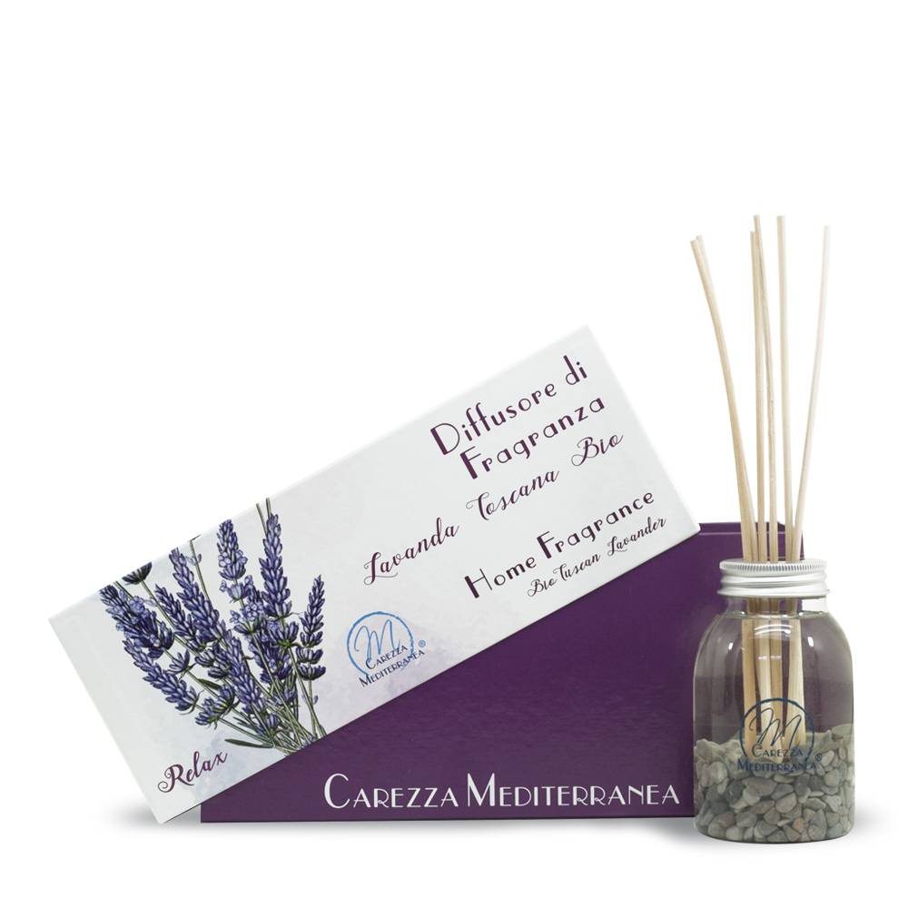 Pilogen Carezza Diffusore di Fragranza alla Lavanda Toscana 180ml - Carezza Mediterranea Vendite Flash