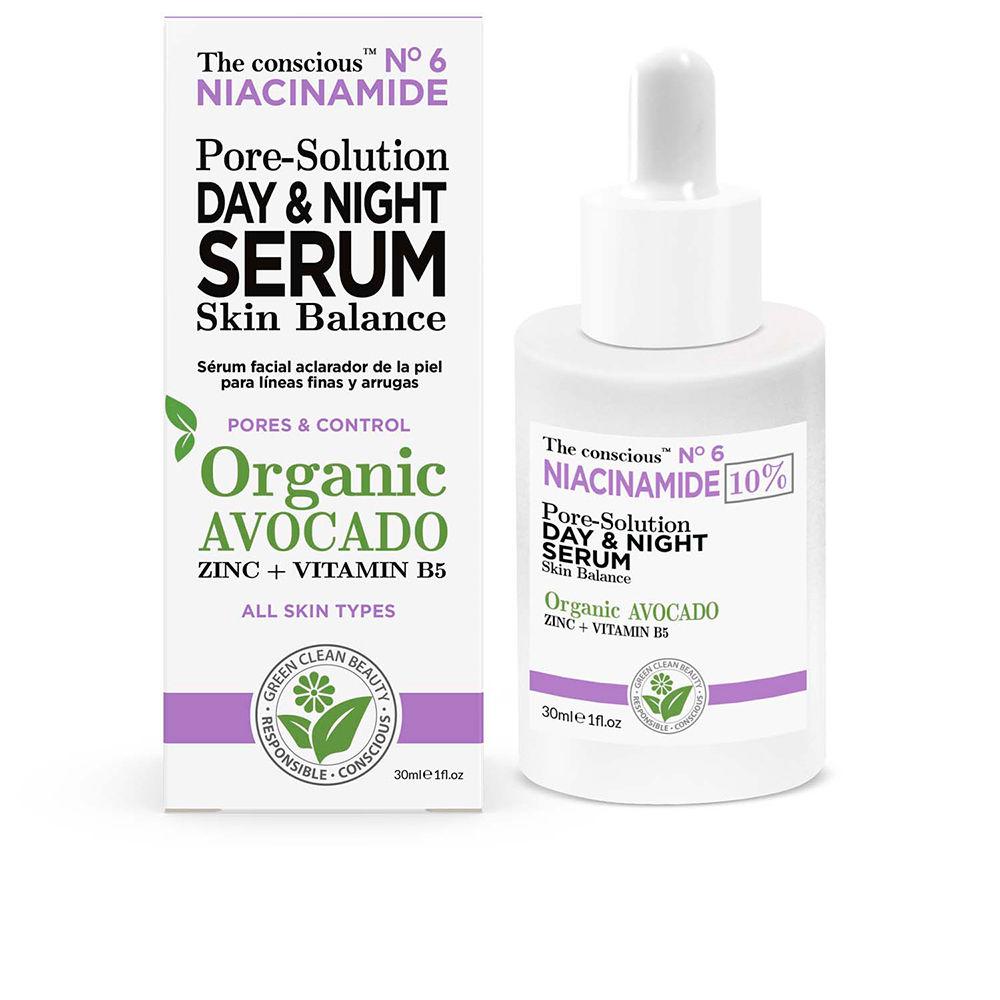 The Conscious™ NIACINAMIDE pore-solution day & night serum organic avocado Economico