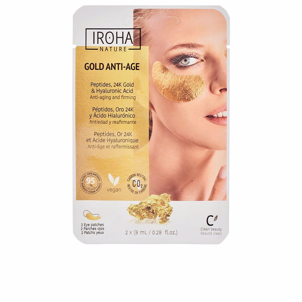 Iroha Nature GOLD tissue eyes patches extra firmness Moda