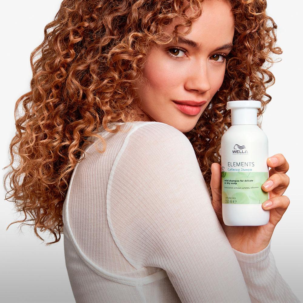 Wella Professionals ELEMENTI Shampoo lenitivo naturale per cuoio capelluto secco o delicato Shopping Online