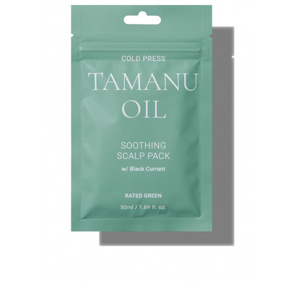Rated Green OLIO DI TAMANU SPREMUTO A FREDDO cuoio capelluto Esporta salva