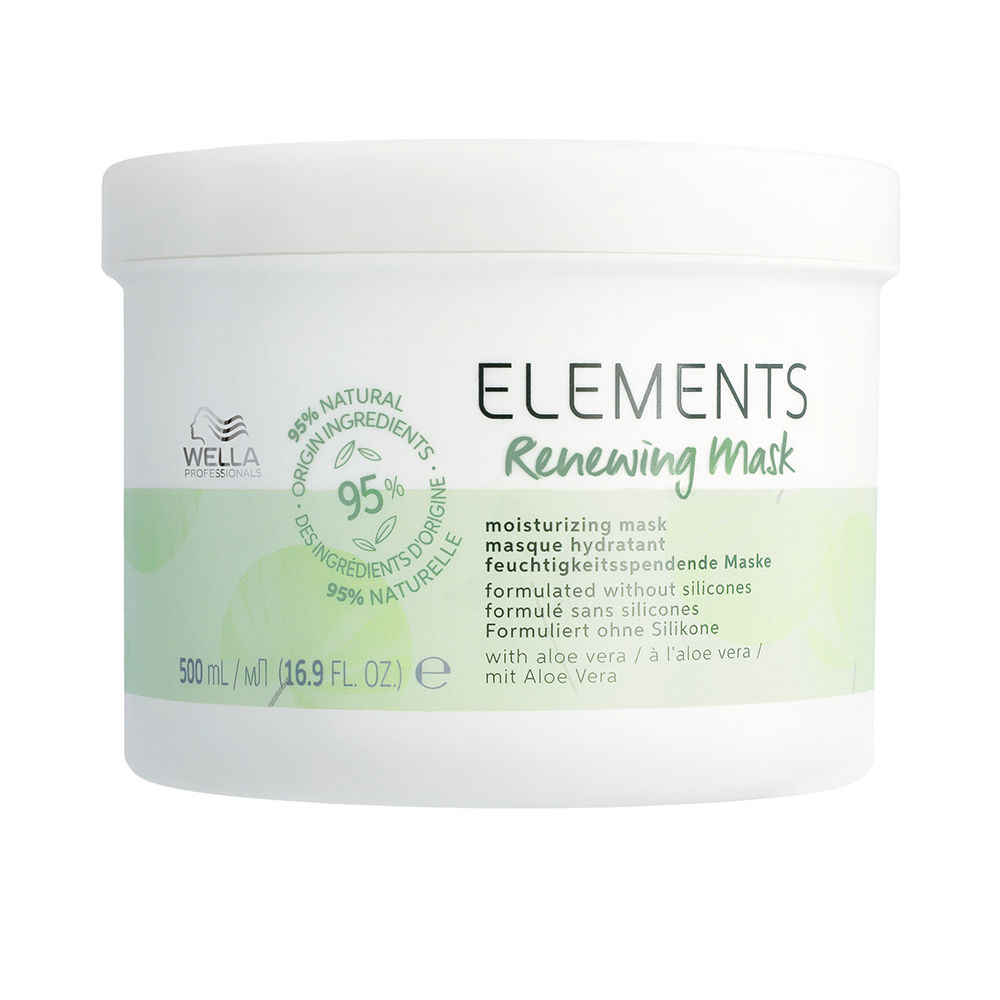 Wella Professionals ELEments Maschera Idratante Rinnovatrice Senza Siliconi Tutti i Tipi di Capelli Vendite stagionali
