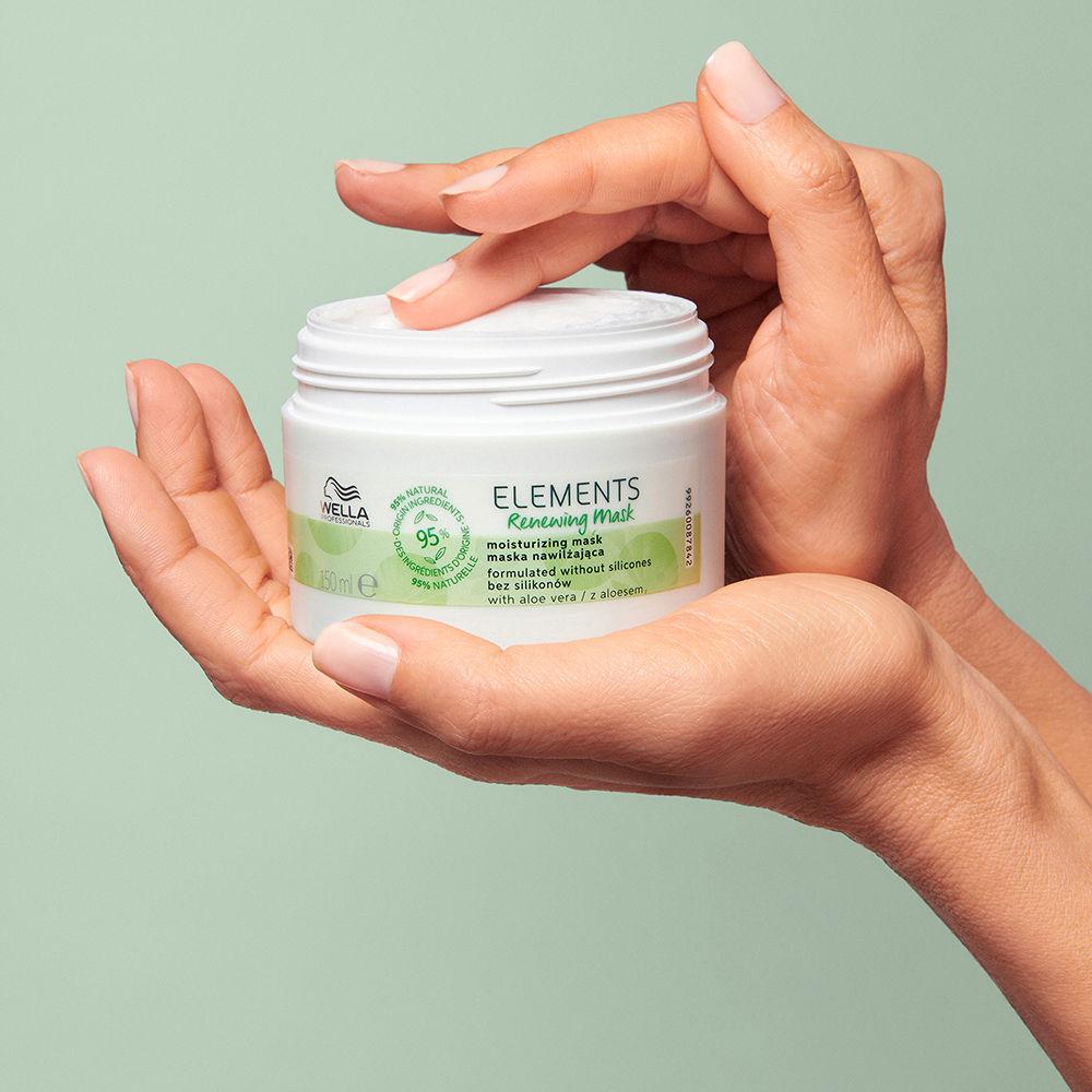 Wella Professionals ELEments Maschera Idratante Rinnovatrice Senza Siliconi Tutti i Tipi di Capelli Vendite stagionali