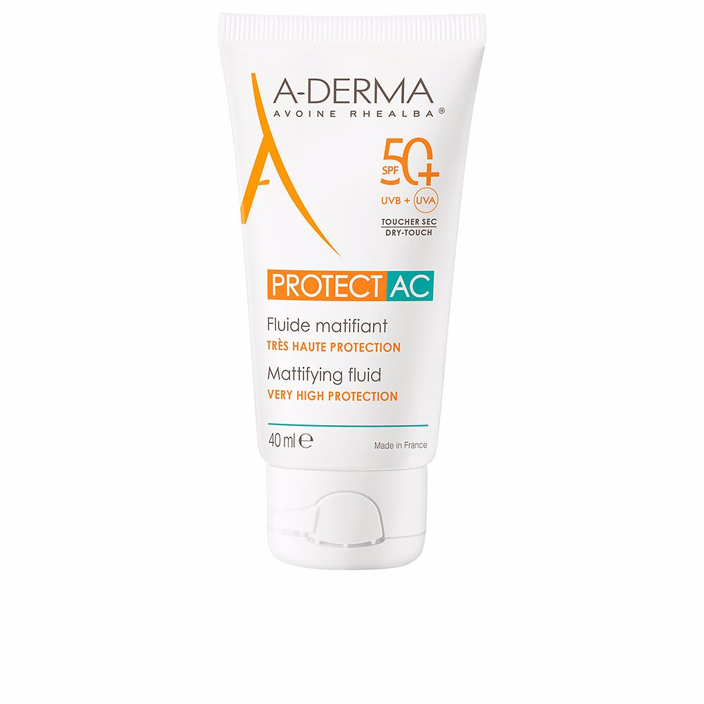 A-Derma PROTECT AC fluido solar facial matificante SPF50+ Promozione