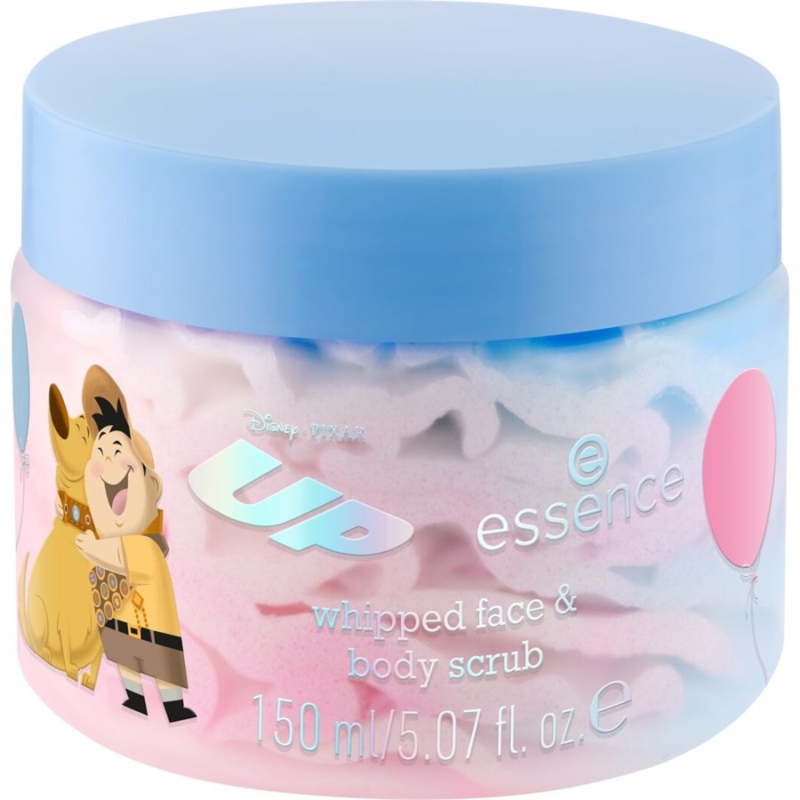 Essence Disney Pixar Up Scrub montato per viso e corpo Saldi Di Fabbrica