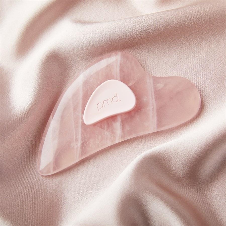 pmd. Massaggio facciale Quarzo rosa Gua Sha Pezzi Unici