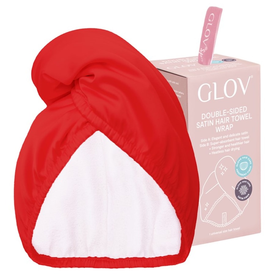 GLOV Turbante per capelli in microfibra satinata double-face Hair Wrap Satin 2025