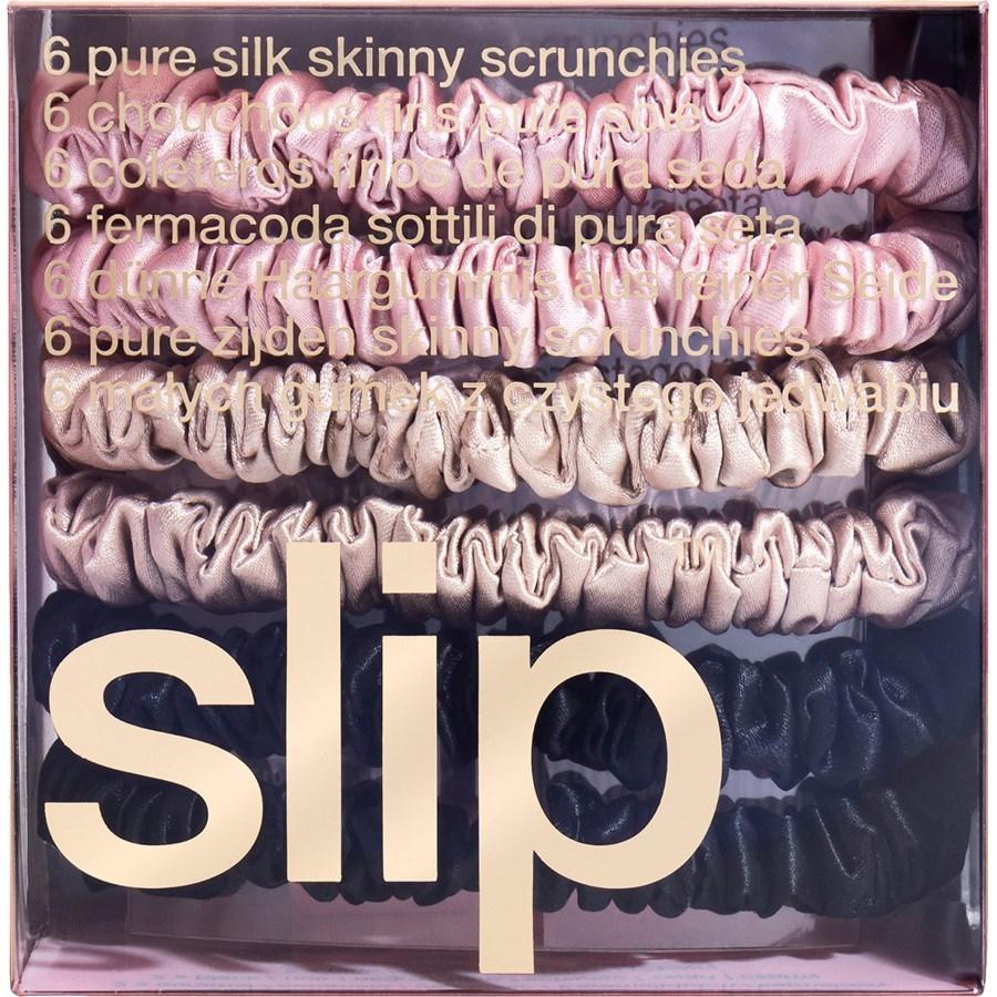 slip Hair Care Pack of 6 Pure Silk Skinny Hair Scrunchies Multi In Linea