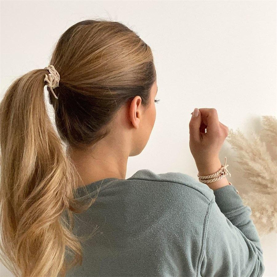 Bellody Fasce per capelli Original Hair Rubbers Champagne Beige Qualità Garantita