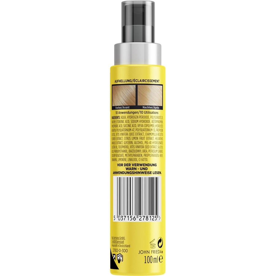 John Frieda Go Blonder Go Blonder Spray schiarente biondo graduale Negozio