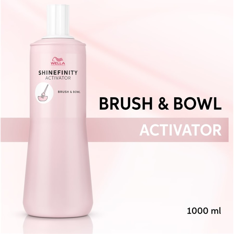 Wella Shinefinity Activator 2% Brush & Bowl Italia