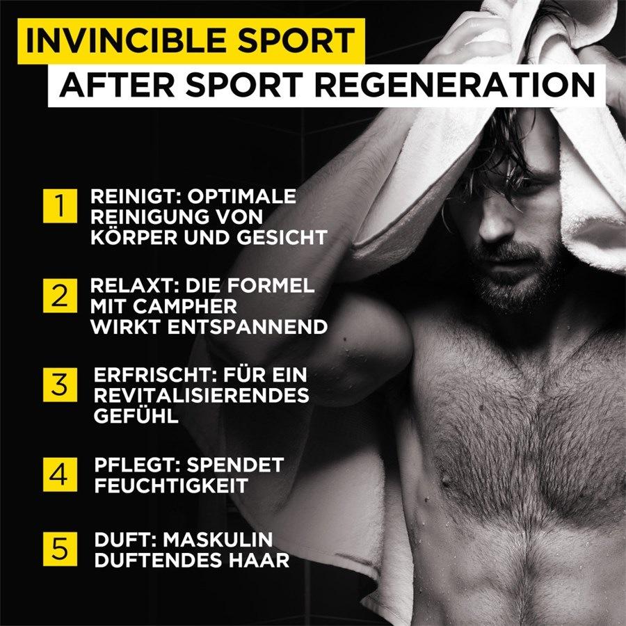 L'Oréal Paris Men Expert Gel doccia Invincible Sport 5 in 1 Camphor Shower Gel Shopping Online