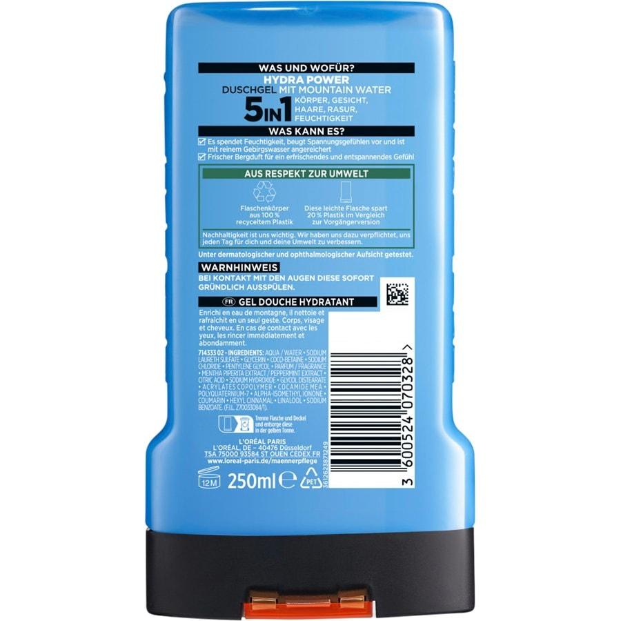 L'Oréal Paris Men Expert Hydra Power Gel doccia Mountain Water Prezzo Ridotto