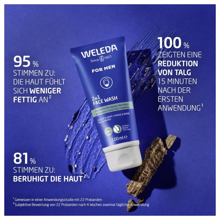 Weleda Pulizia del viso FOR MEN 2in1 Face Wash Esporta salva