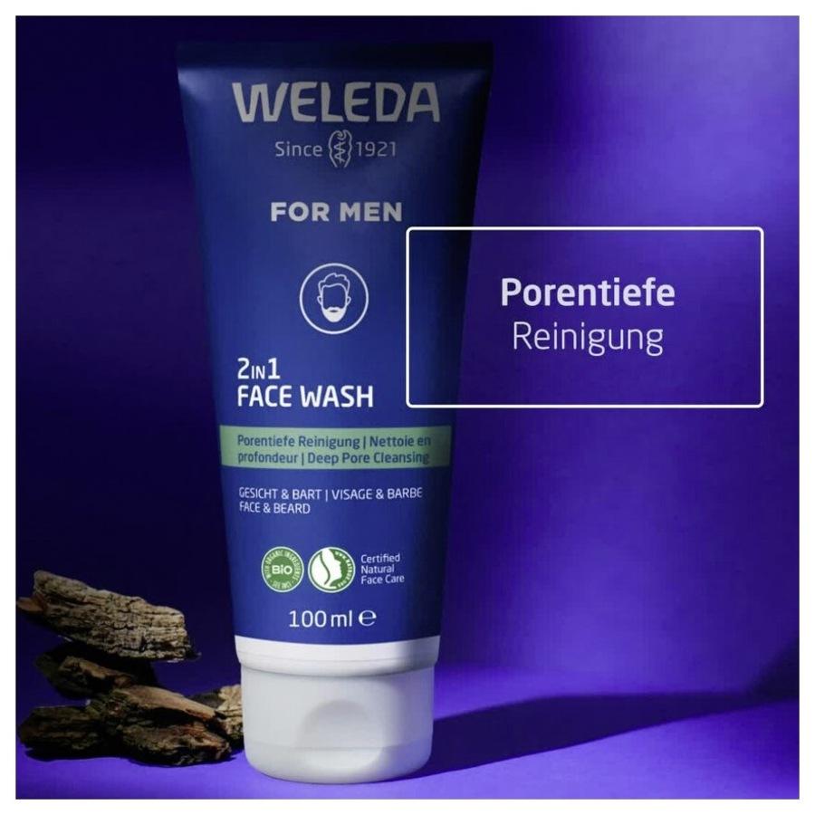 Weleda Pulizia del viso FOR MEN 2in1 Face Wash Esporta salva