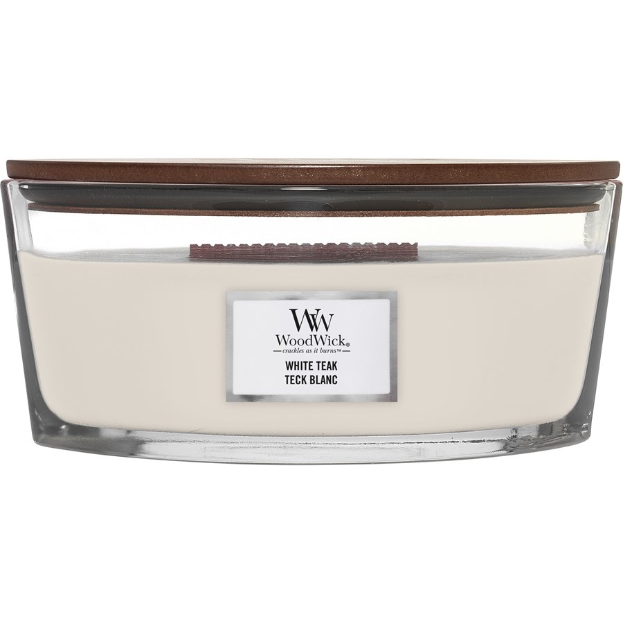 WoodWick Candele profumate White Teak I Più Venduti