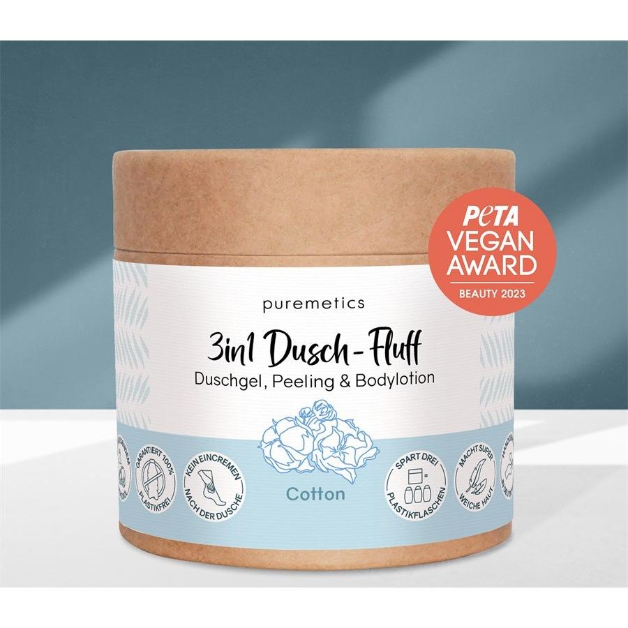 puremetics Peelings & Masks Cotone Mousse doccia 3 in 1 Spedizione Gratuita