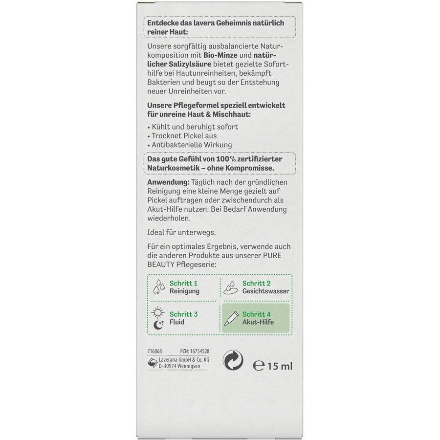 Lavera Pulizia Gel anti-brufoli Pure Beauty Saldi Di Fabbrica