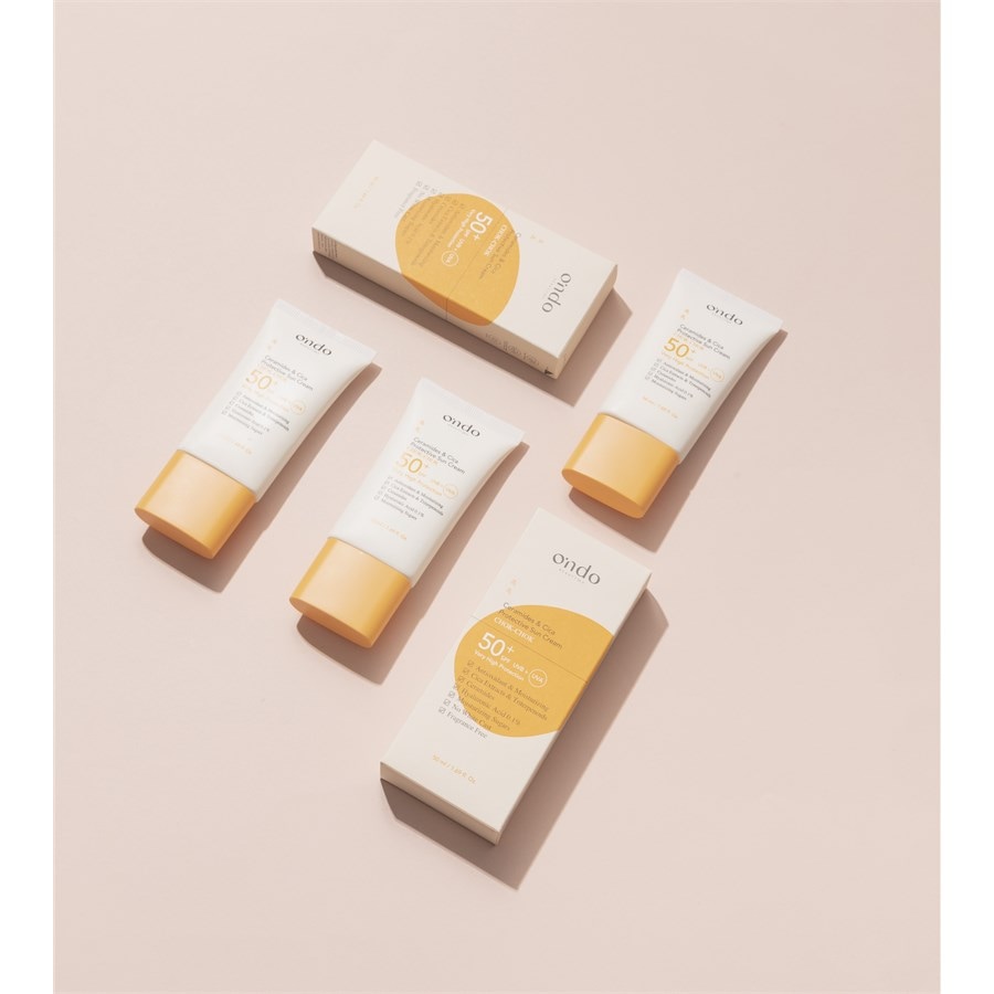 ONDO BEAUTY 36.5 Cura del viso Ceramide & Cica Protective Sun Cream Offerta San Valentino