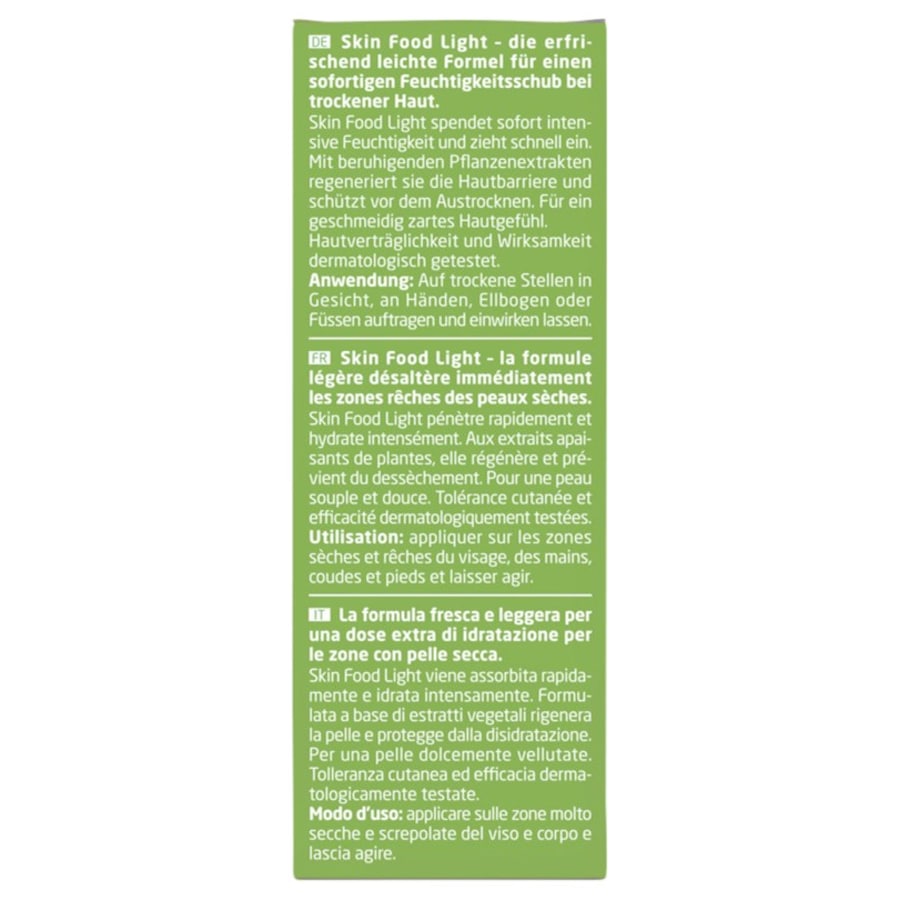 Weleda Intensive care Trattamento intensivo per la pelle secca Skin Food Light Fino al 50% di sconto