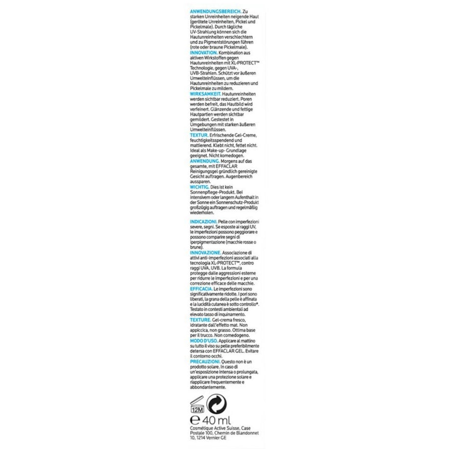 La Roche Posay Cura del viso Effaclar Duo (+) SPF 30 Trasporto libero internazionale