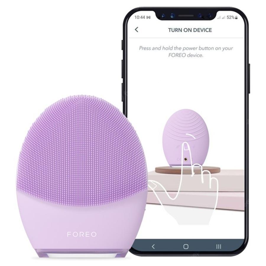 Foreo Spazzole di pulizia LUNA 4 Detergente e massaggiatore viso per pelli sensibili Vendita Calda
