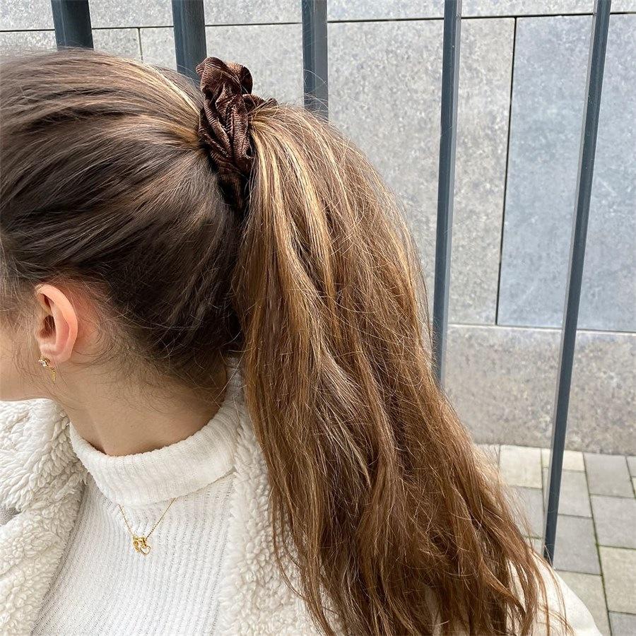 Bellody Scrunchies Original Scrunchie Mocha Brown Rilascio limitato