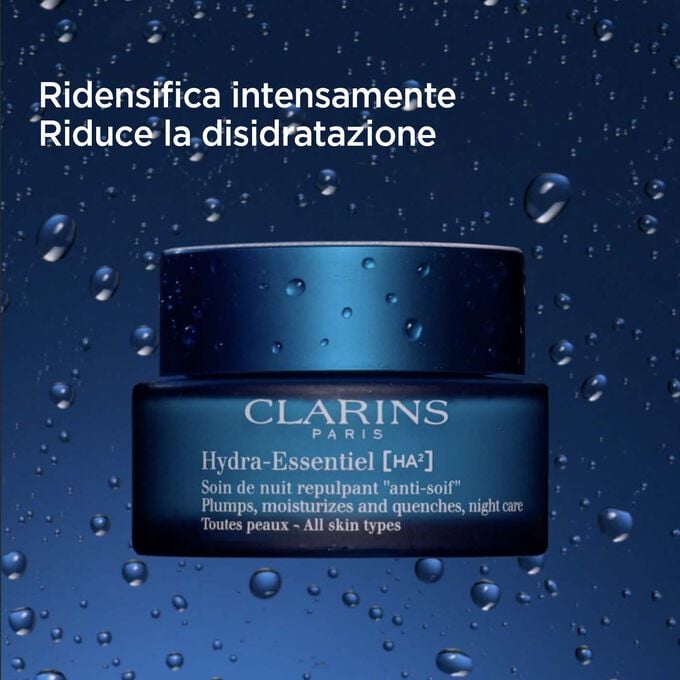 Clarins Trattamento notte rimpolpante idratante Promozione