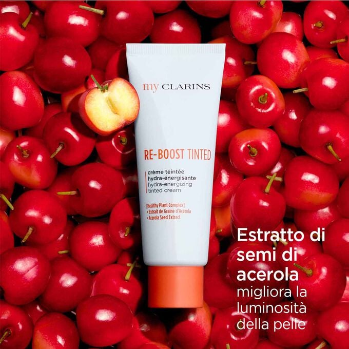 Clarins RE-BOOST crema colorata ultra energizzante Nuovo